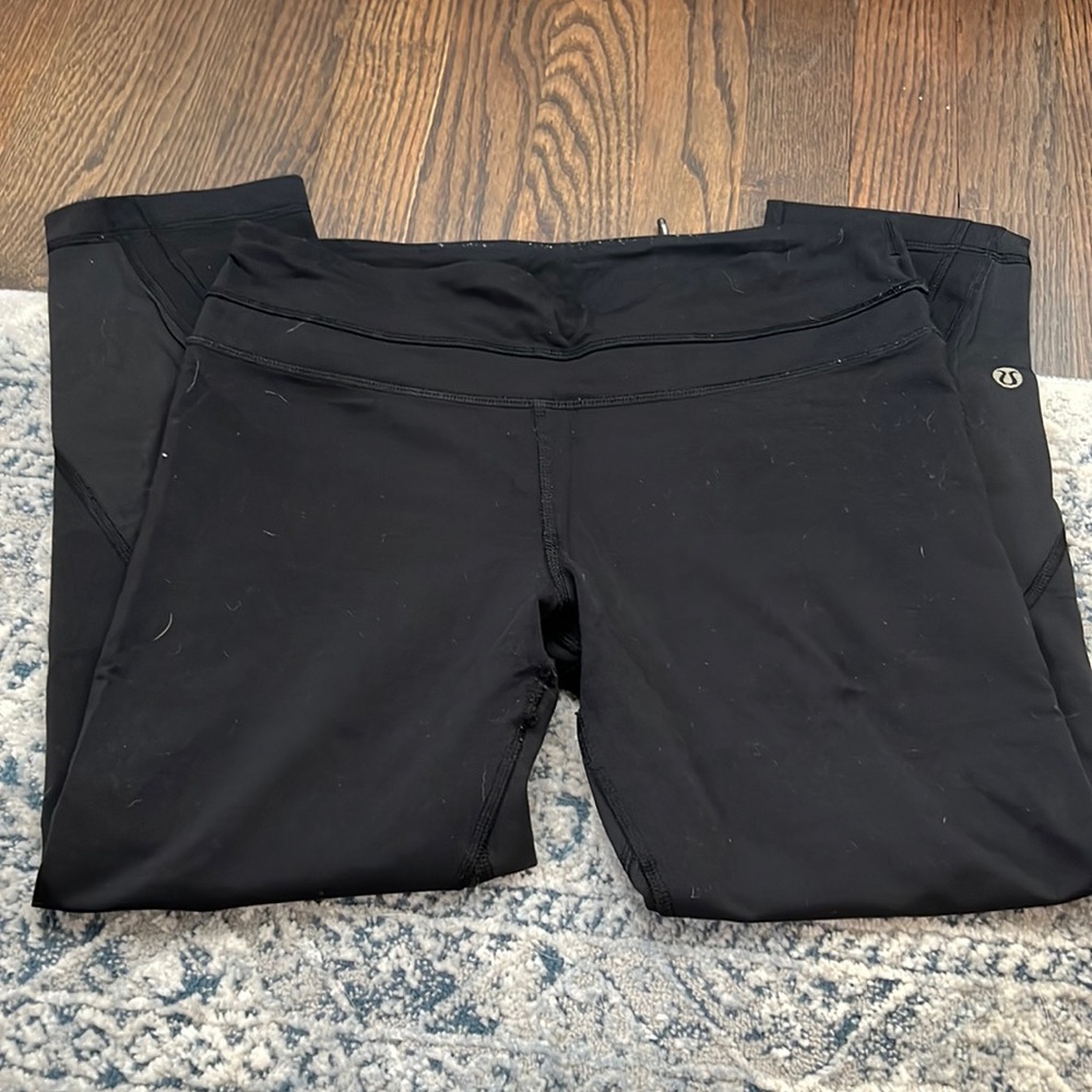 LULULEMON pace rival crop size 6